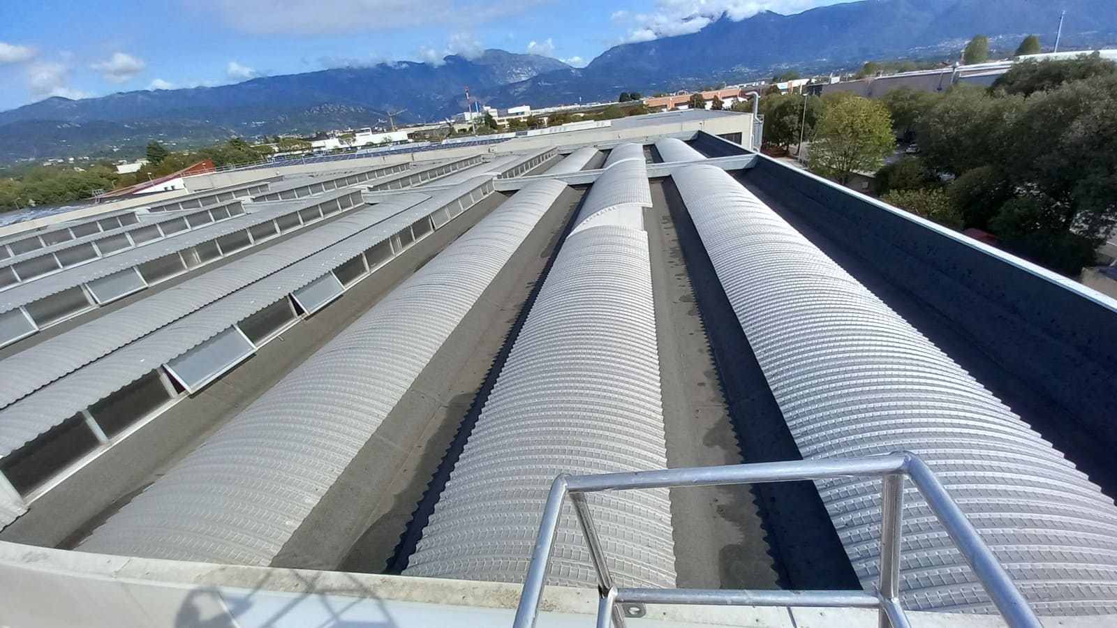 installazione coperture acciaio alluminio italcover
